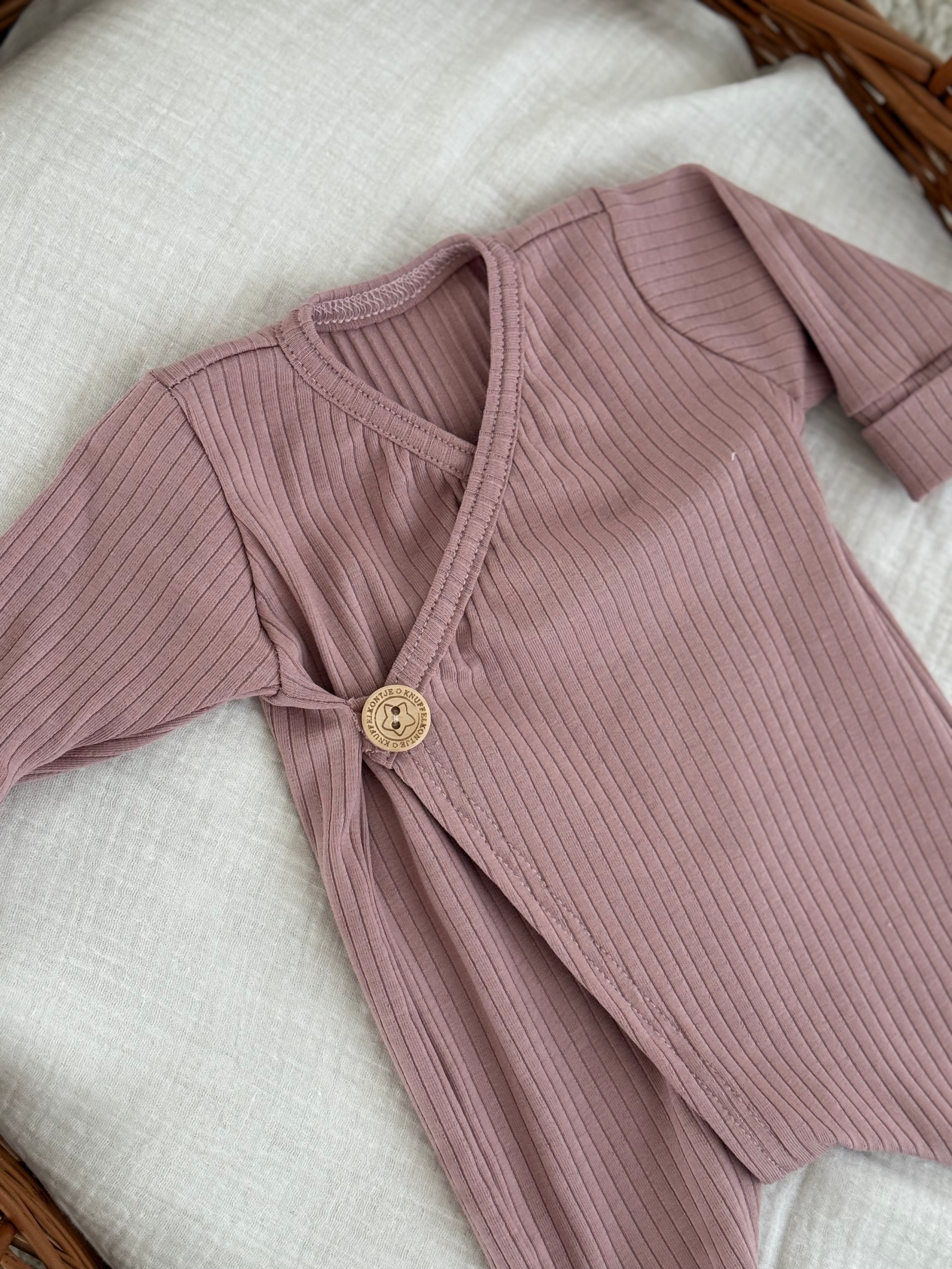 Boxpakje unisex jersey rib - roze - For Your Little Cutie