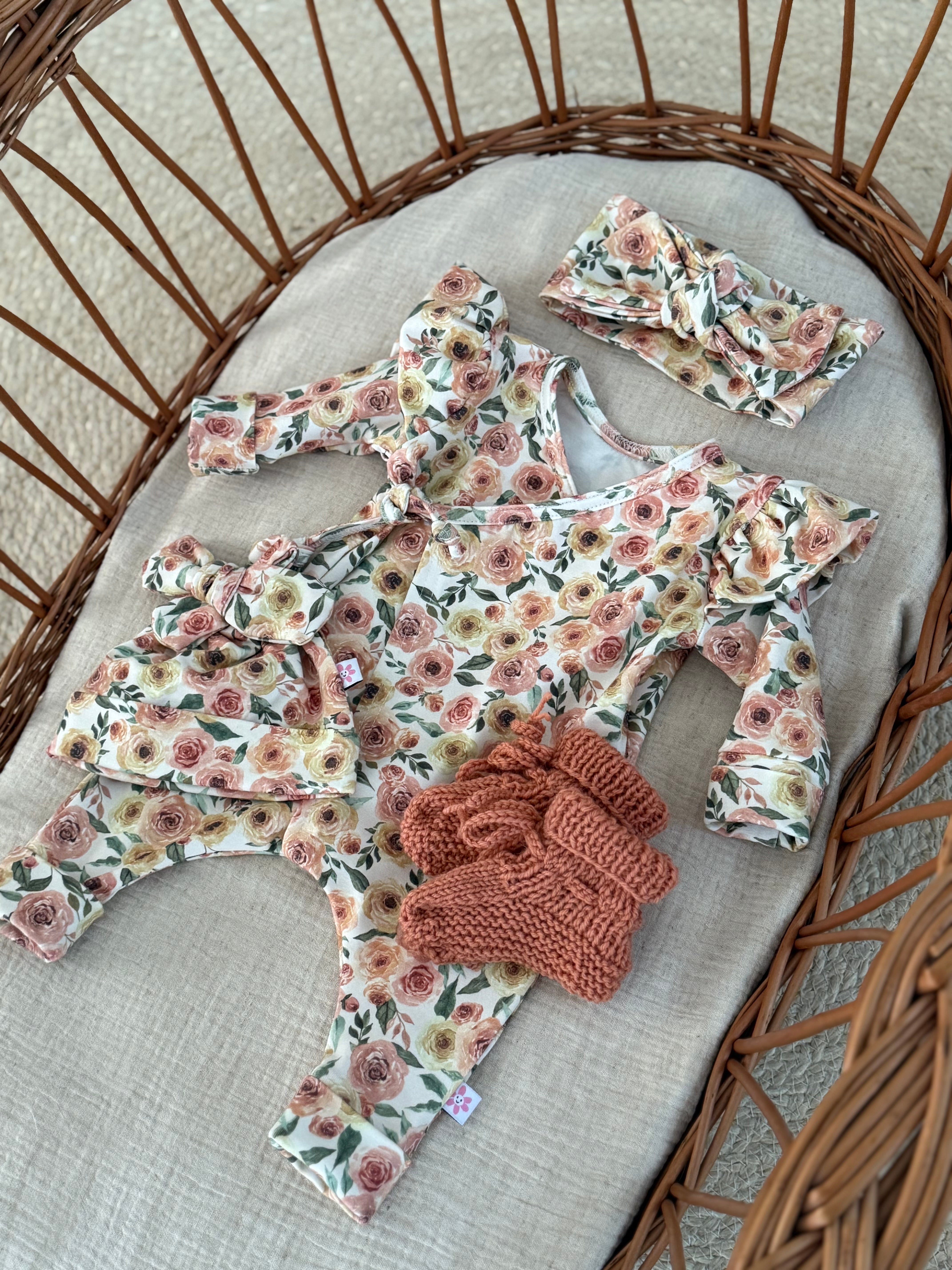 Boxpakje ruffle - roses garden - For Your Little Cutie