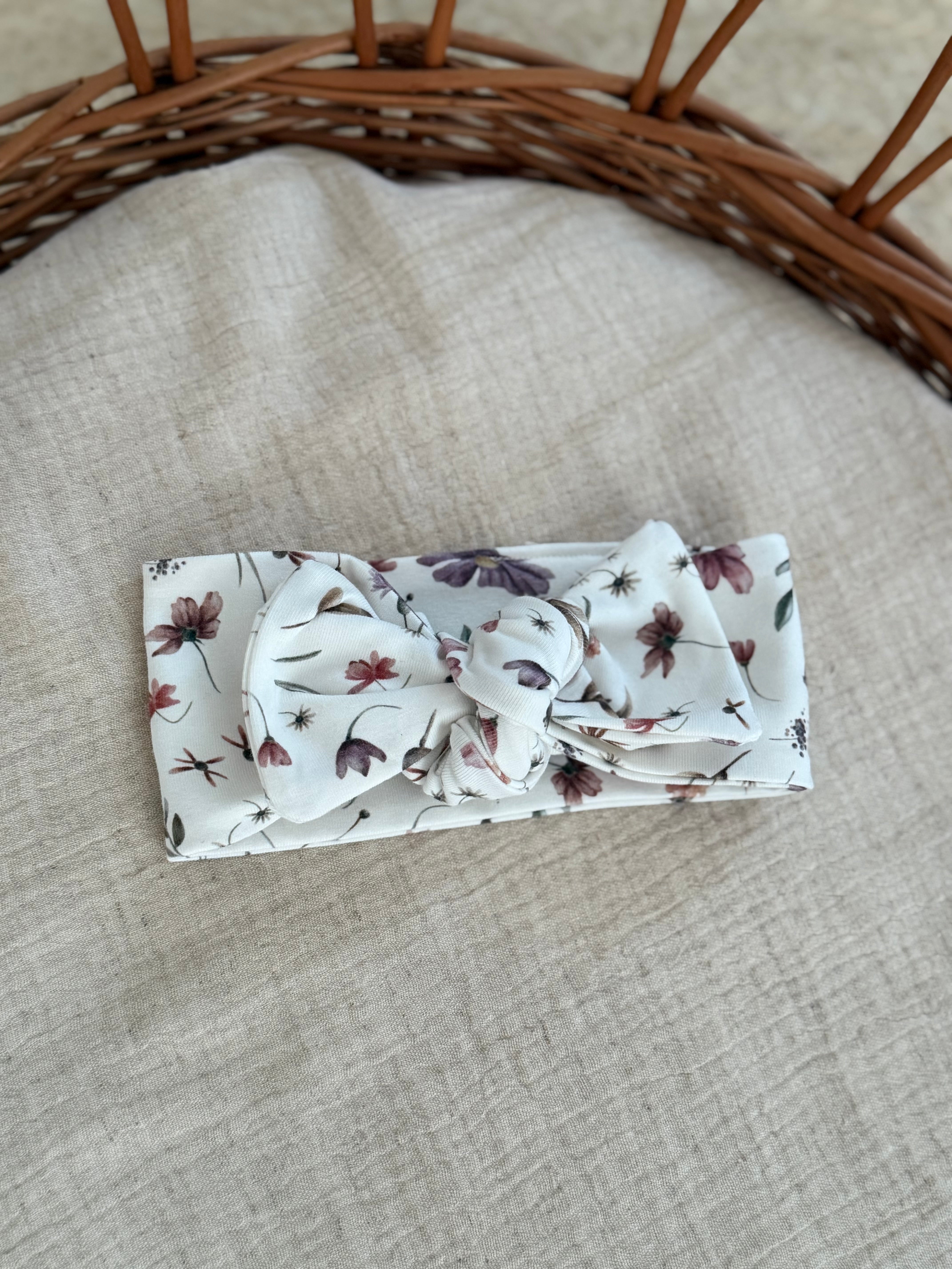 Haarbandje - floral elin - For Your Little Cutie