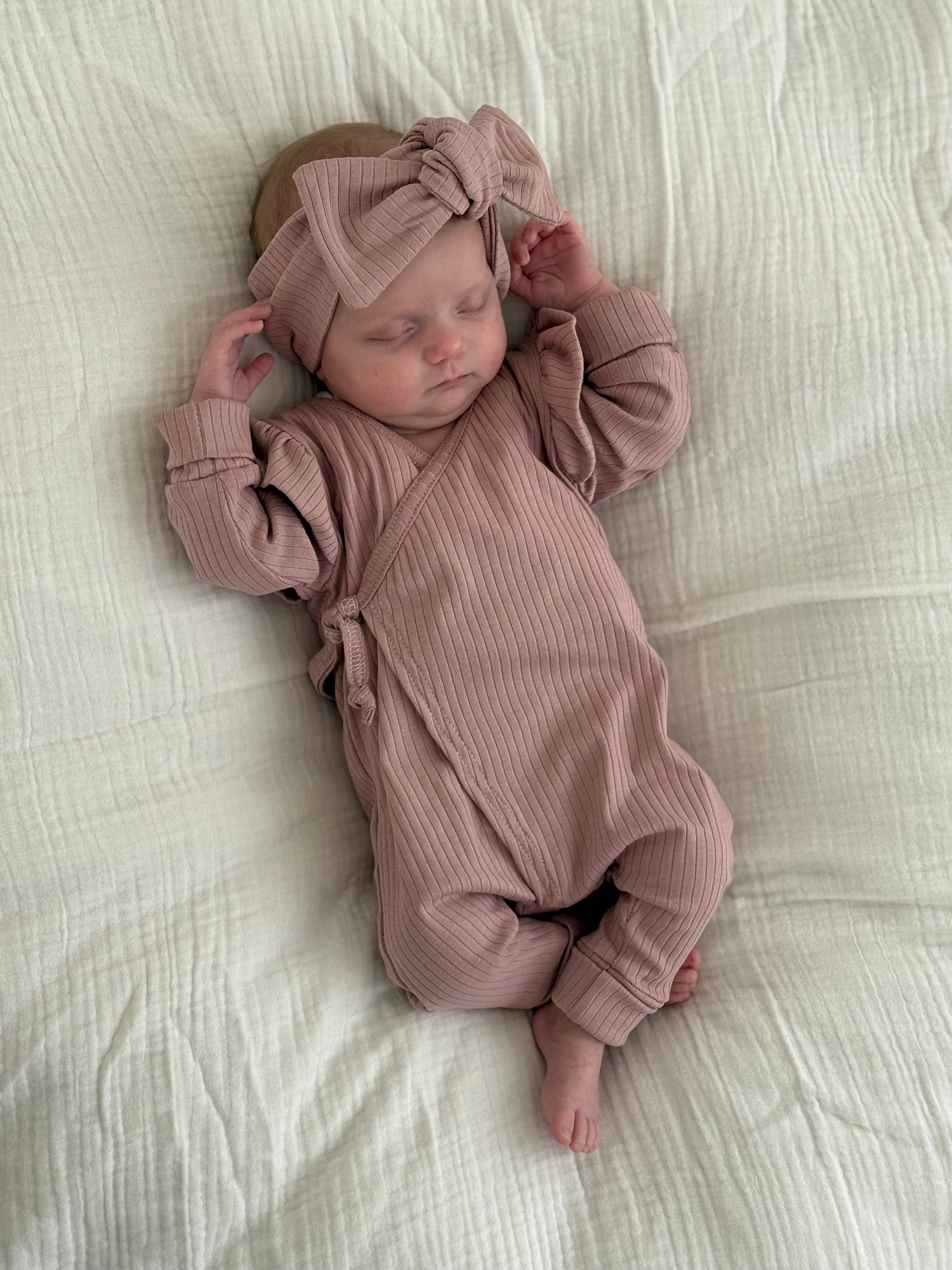 Boxpakje jersey rib - roze - For Your Little Cutie