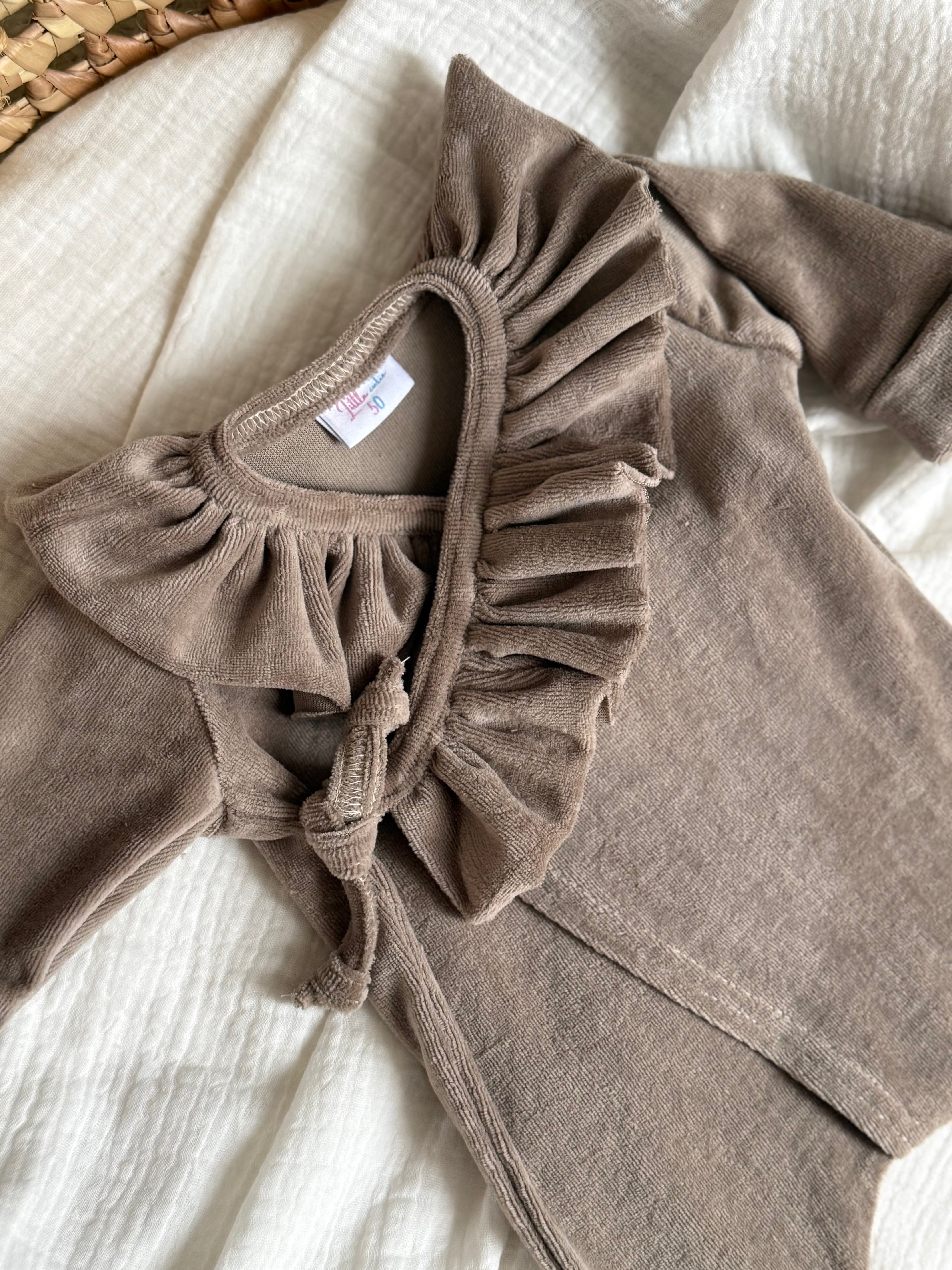 Boxpakje - velours taupe - For Your Little Cutie