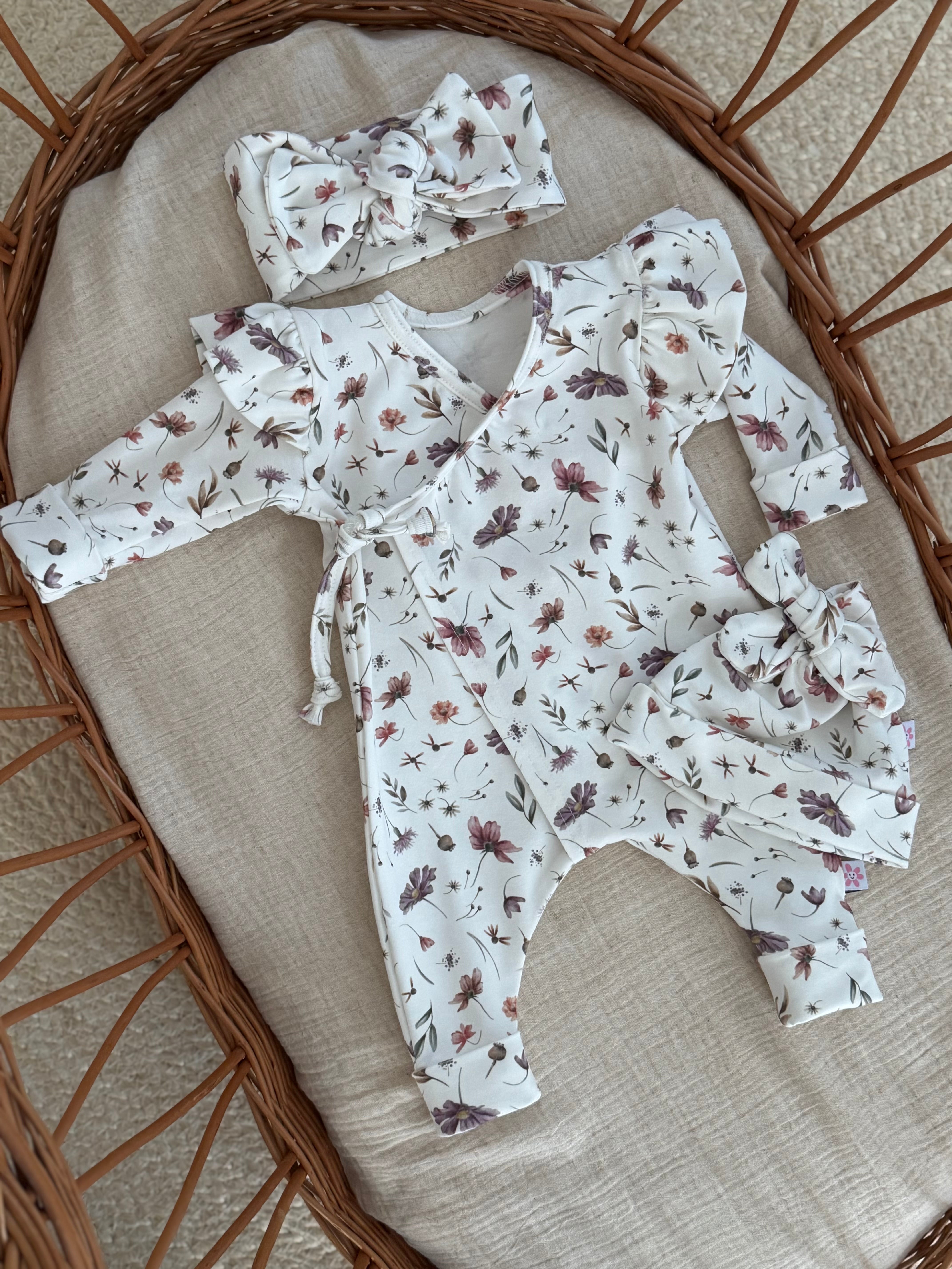 Boxpakje ruffle - floral elin - For Your Little Cutie