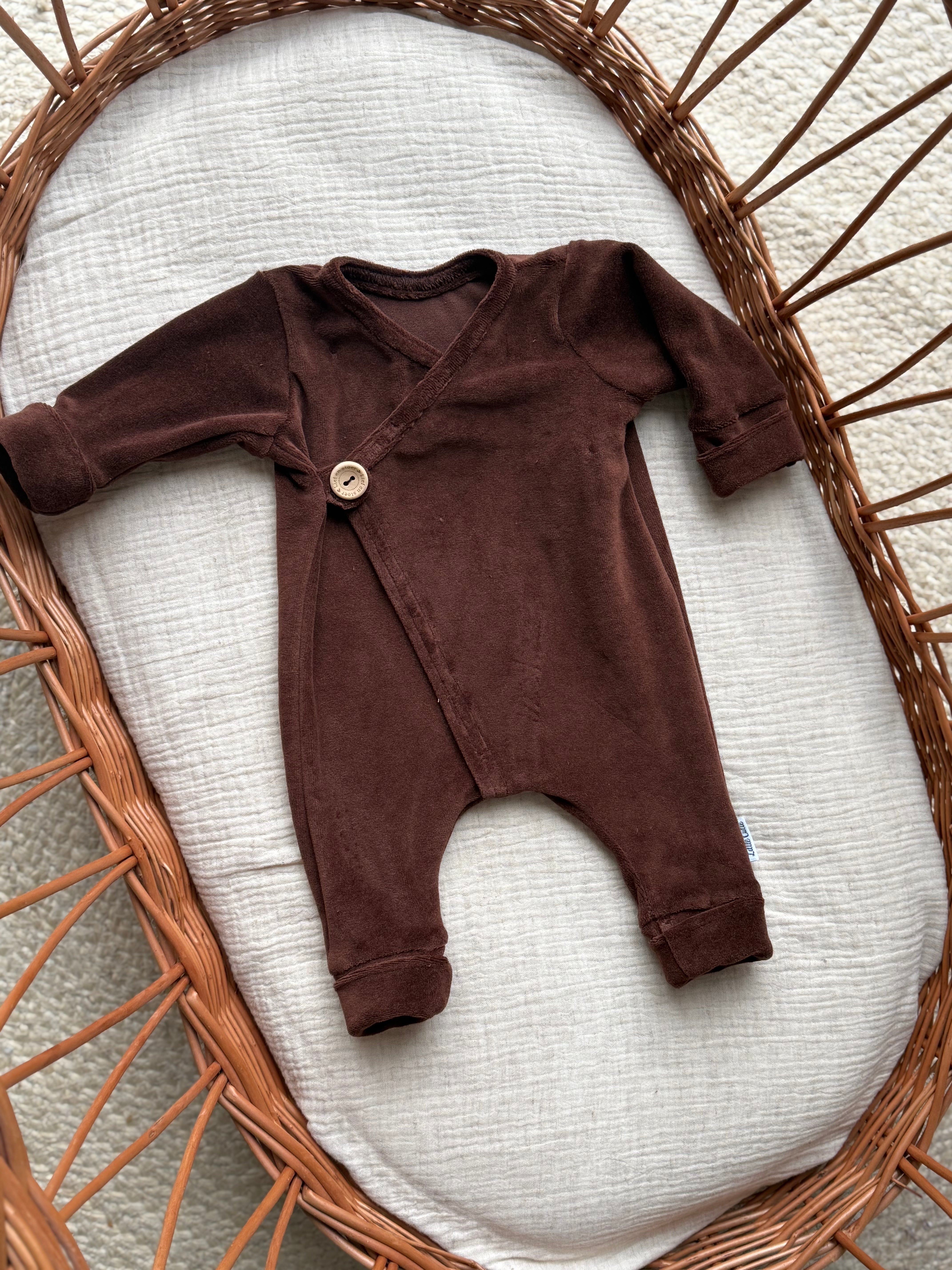 Overslag boxpakje - unisex Brown