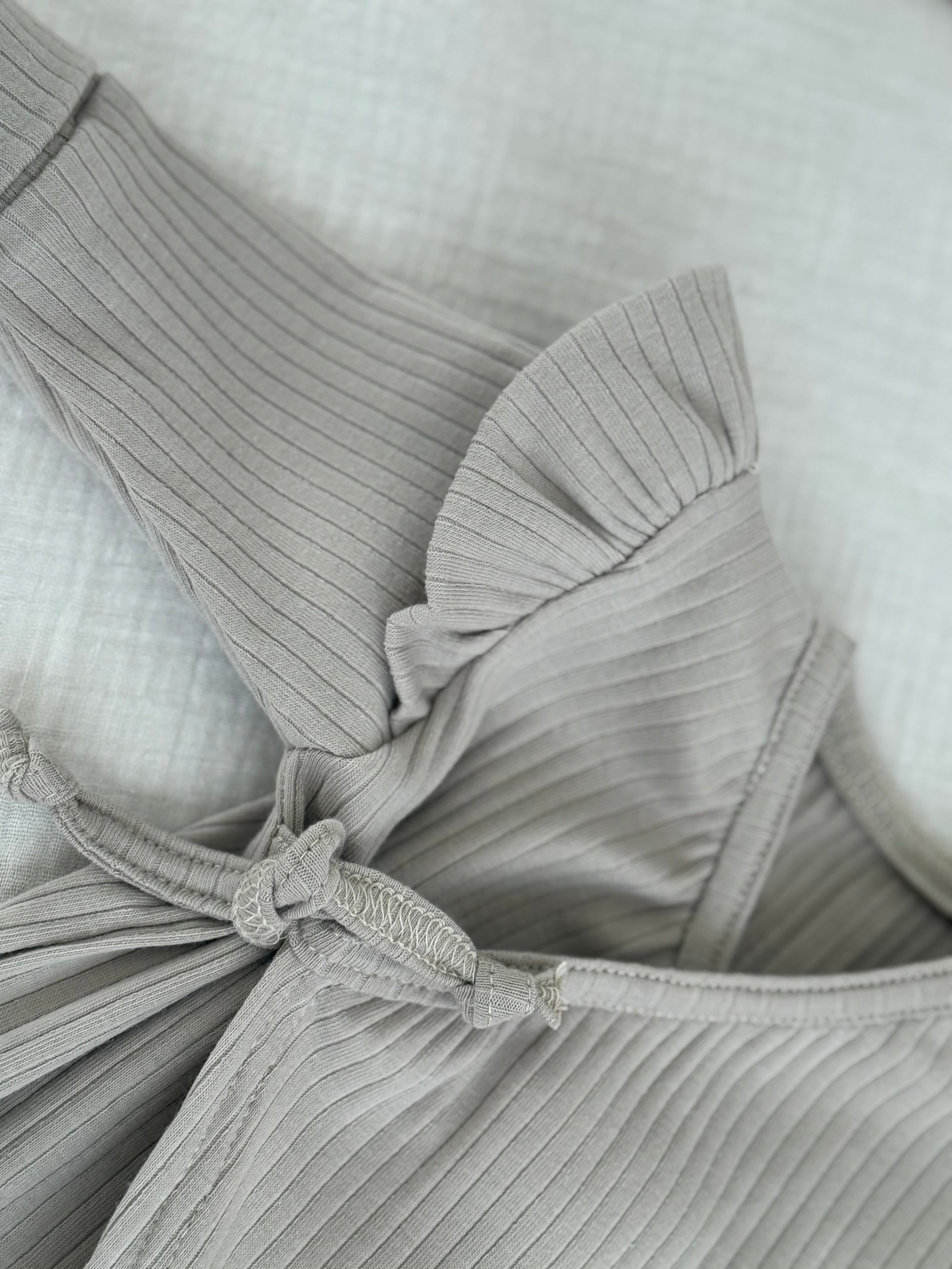 Boxpakje jersey rib - Beige - For Your Little Cutie