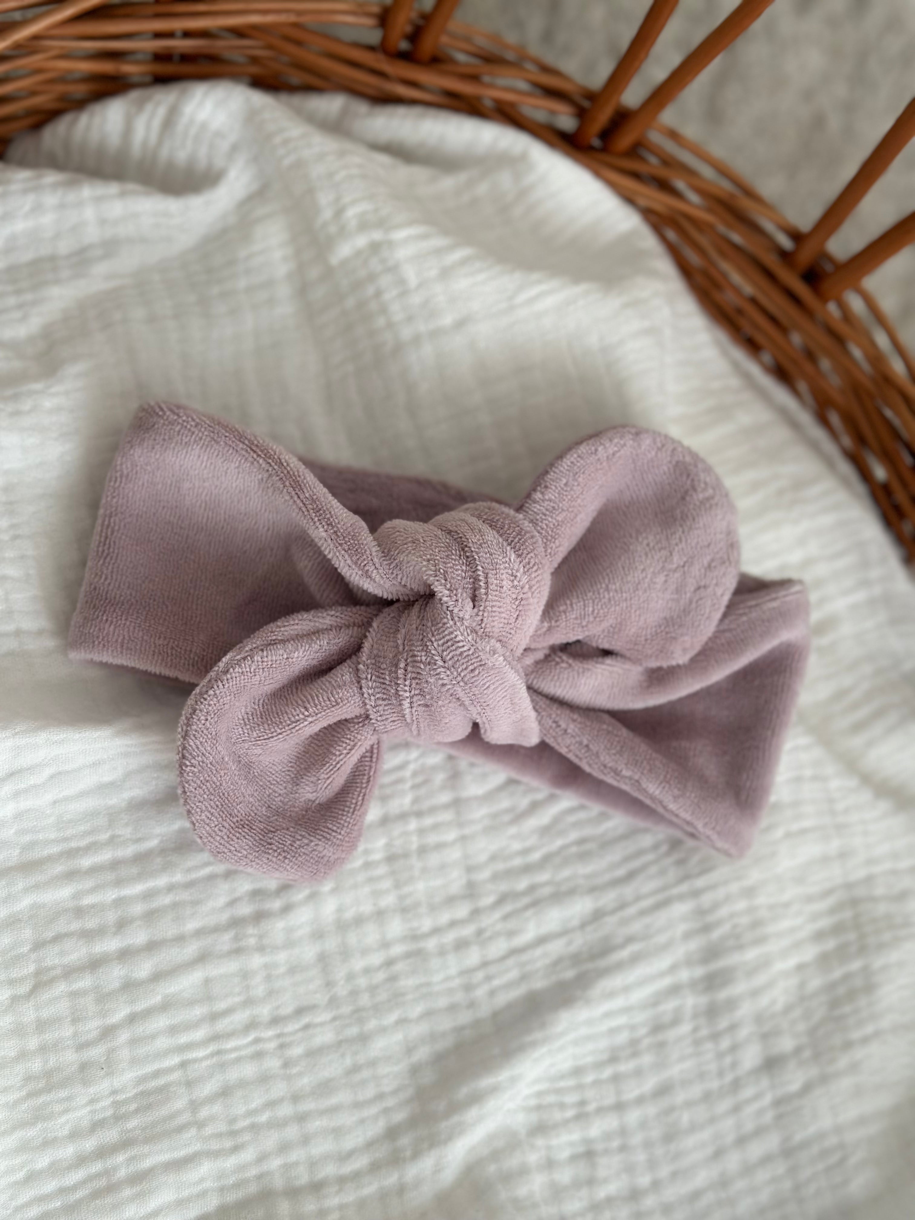 Haarbandje - Velours lila - For Your Little Cutie