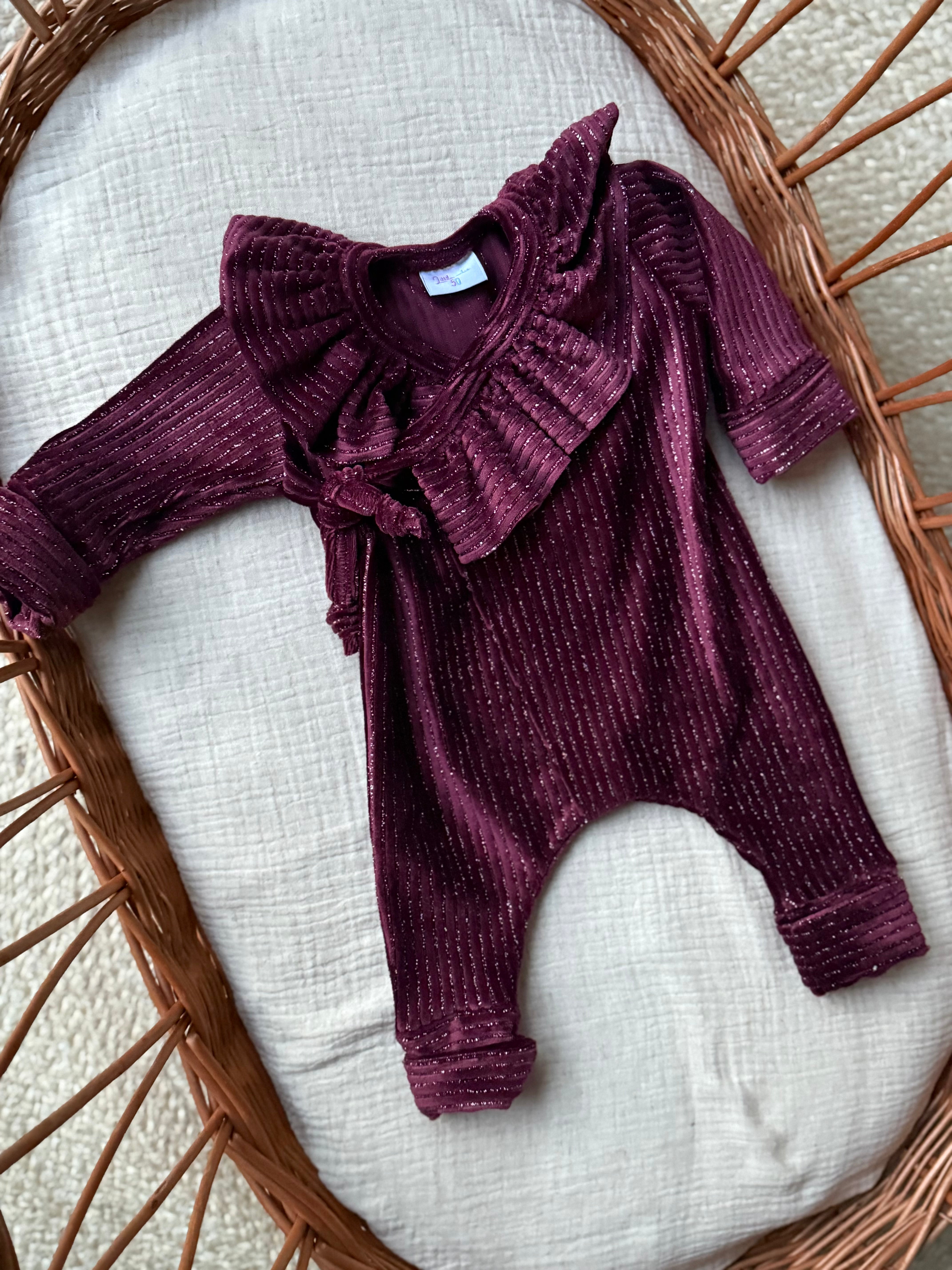 SPECIALE EDITION Boxpakje lastmoon - Bordeaux glitter