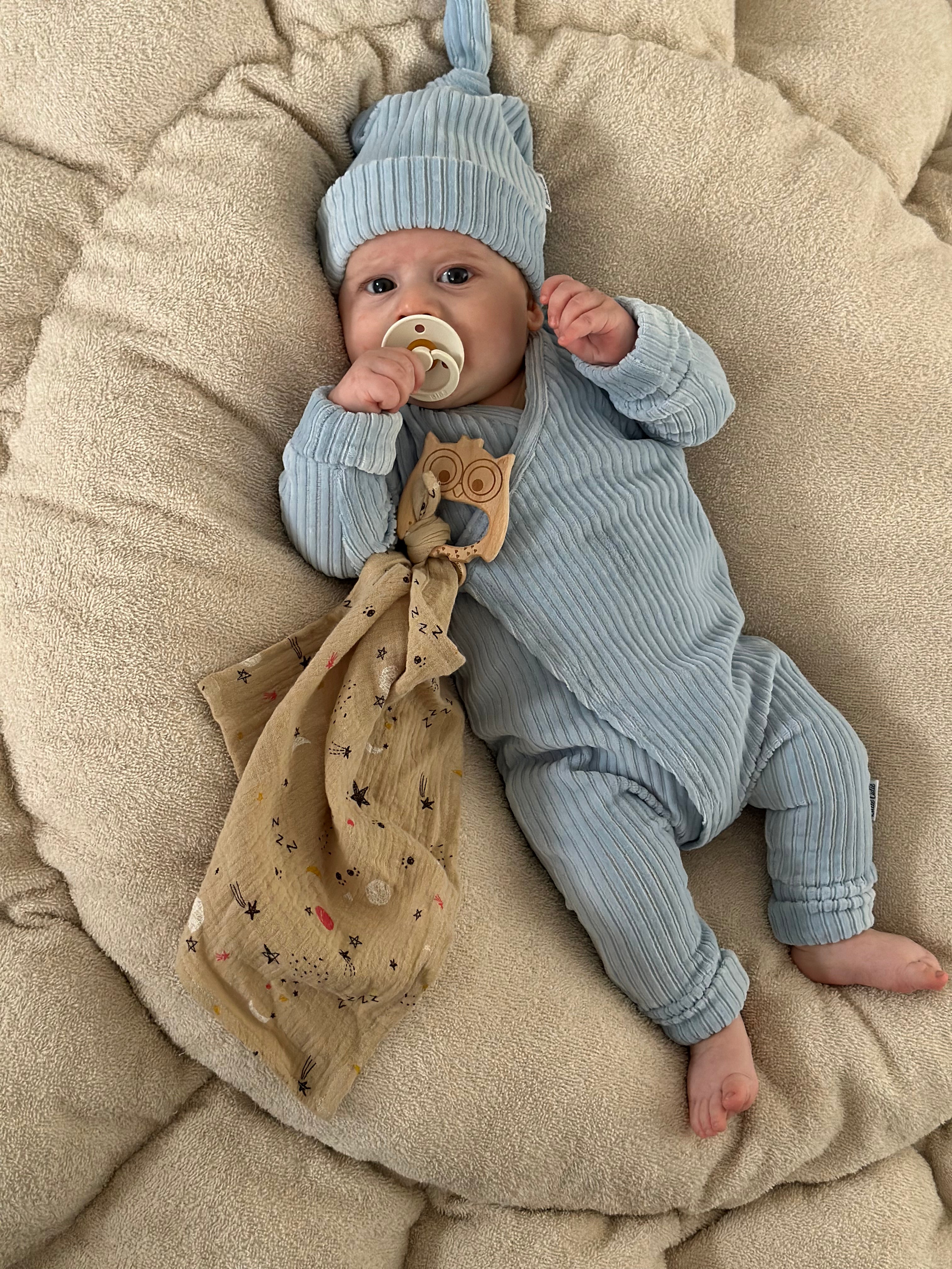 Bijtring swaddle - Uil - For Your Little Cutie