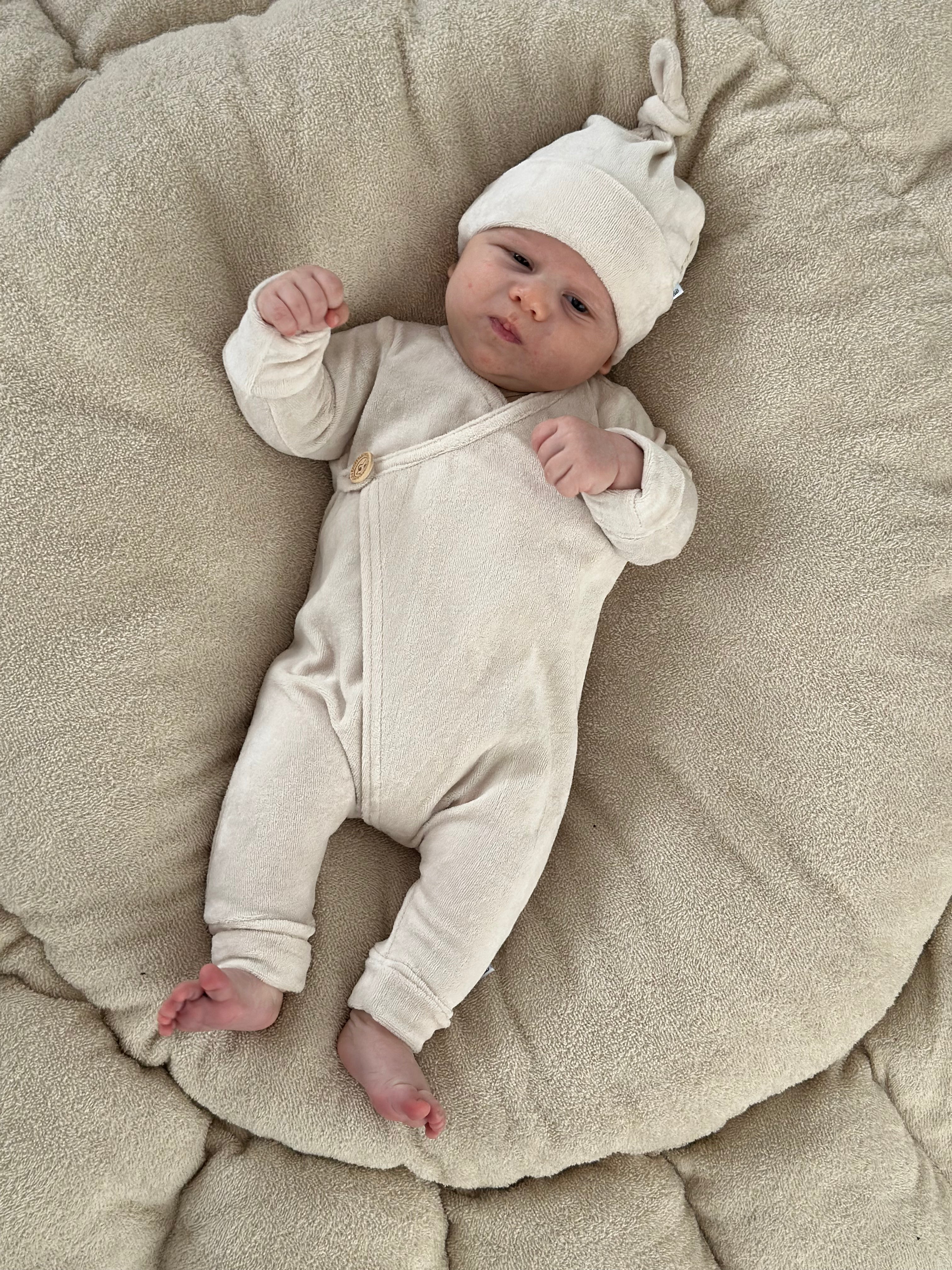 Boxpakje unisex - velours creme - For Your Little Cutie