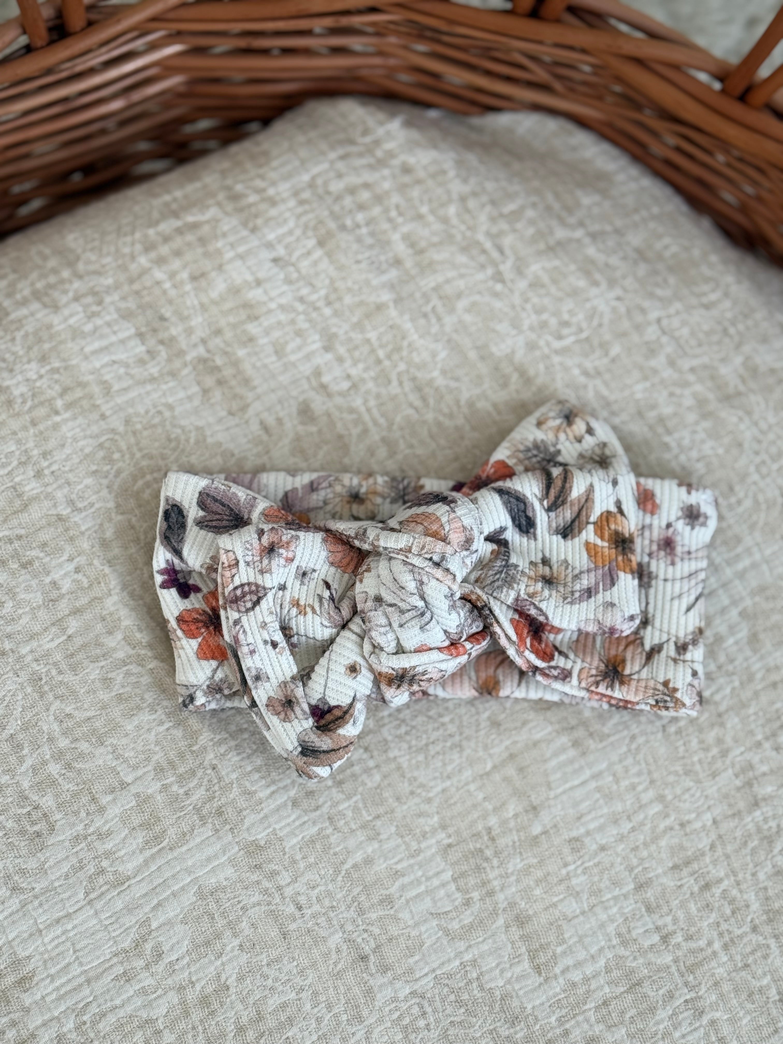 Haarbandje - Botanic flower - For Your Little Cutie