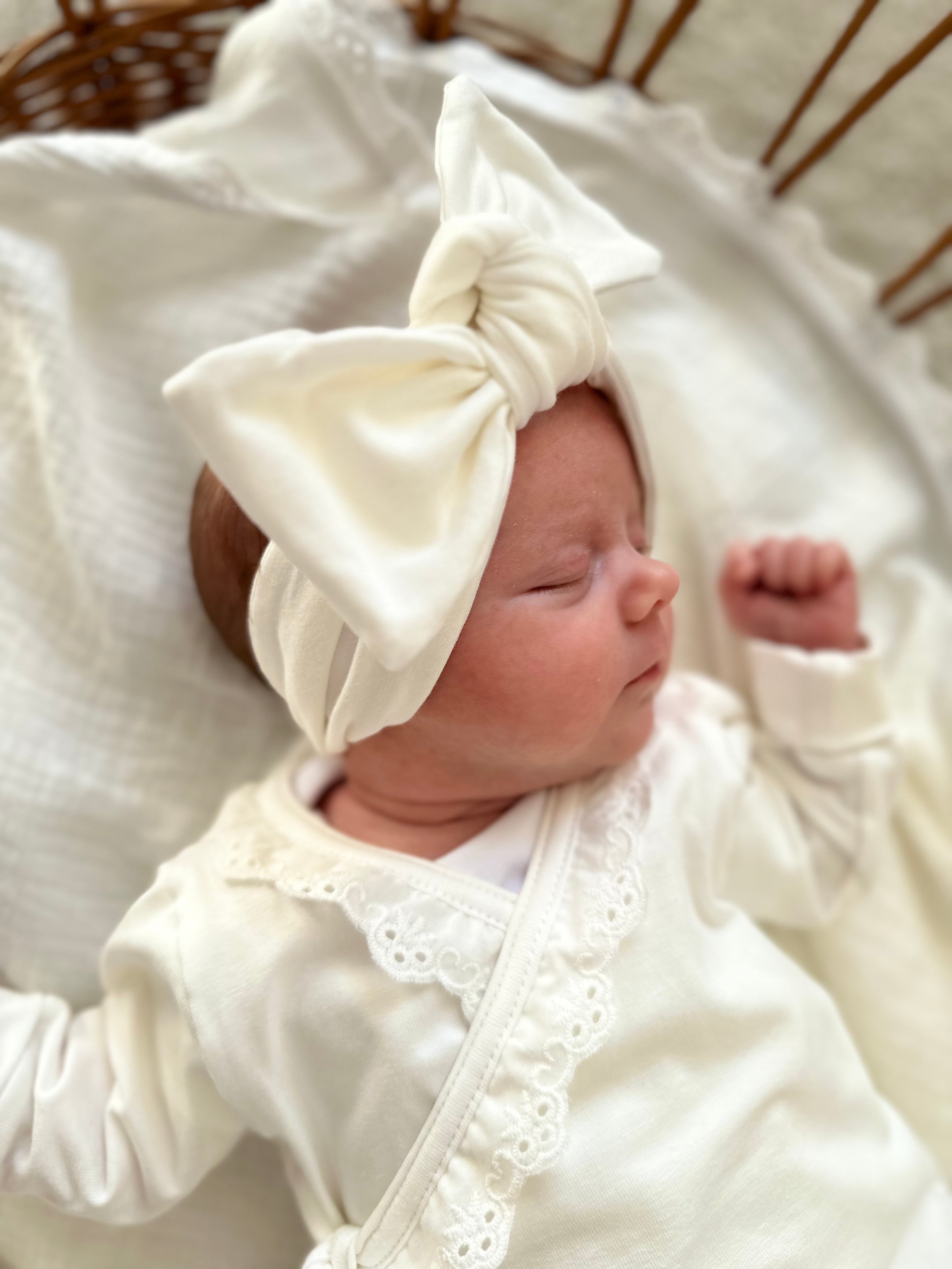 Haarbandje - wit - For Your Little Cutie