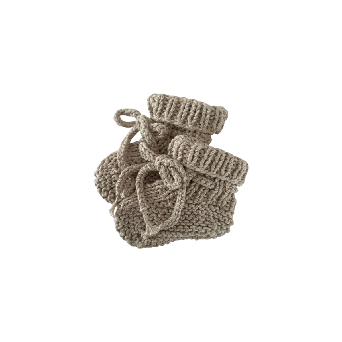 Slofjes - Katoen Sand - For Your Little Cutie