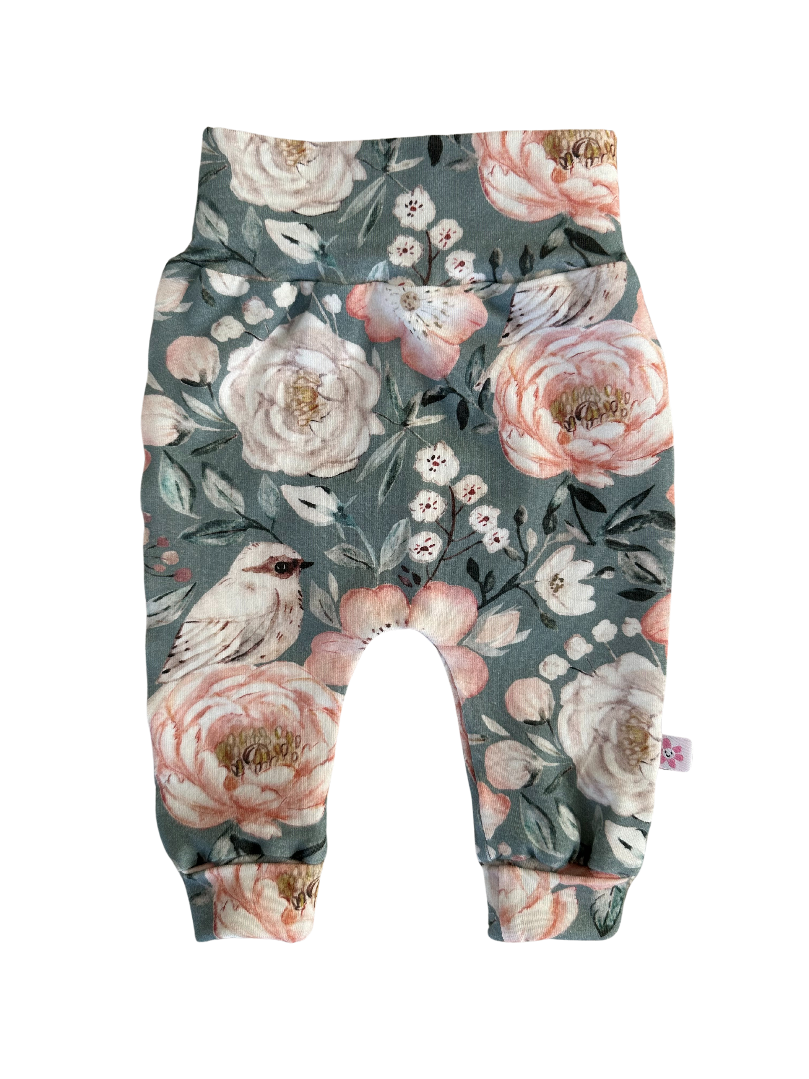 Broekje - Peony flower - For Your Little Cutie