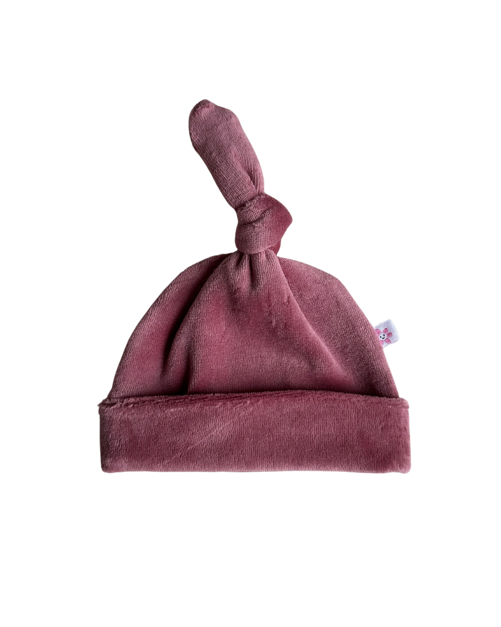 Mutsje - velours pink - For Your Little Cutie