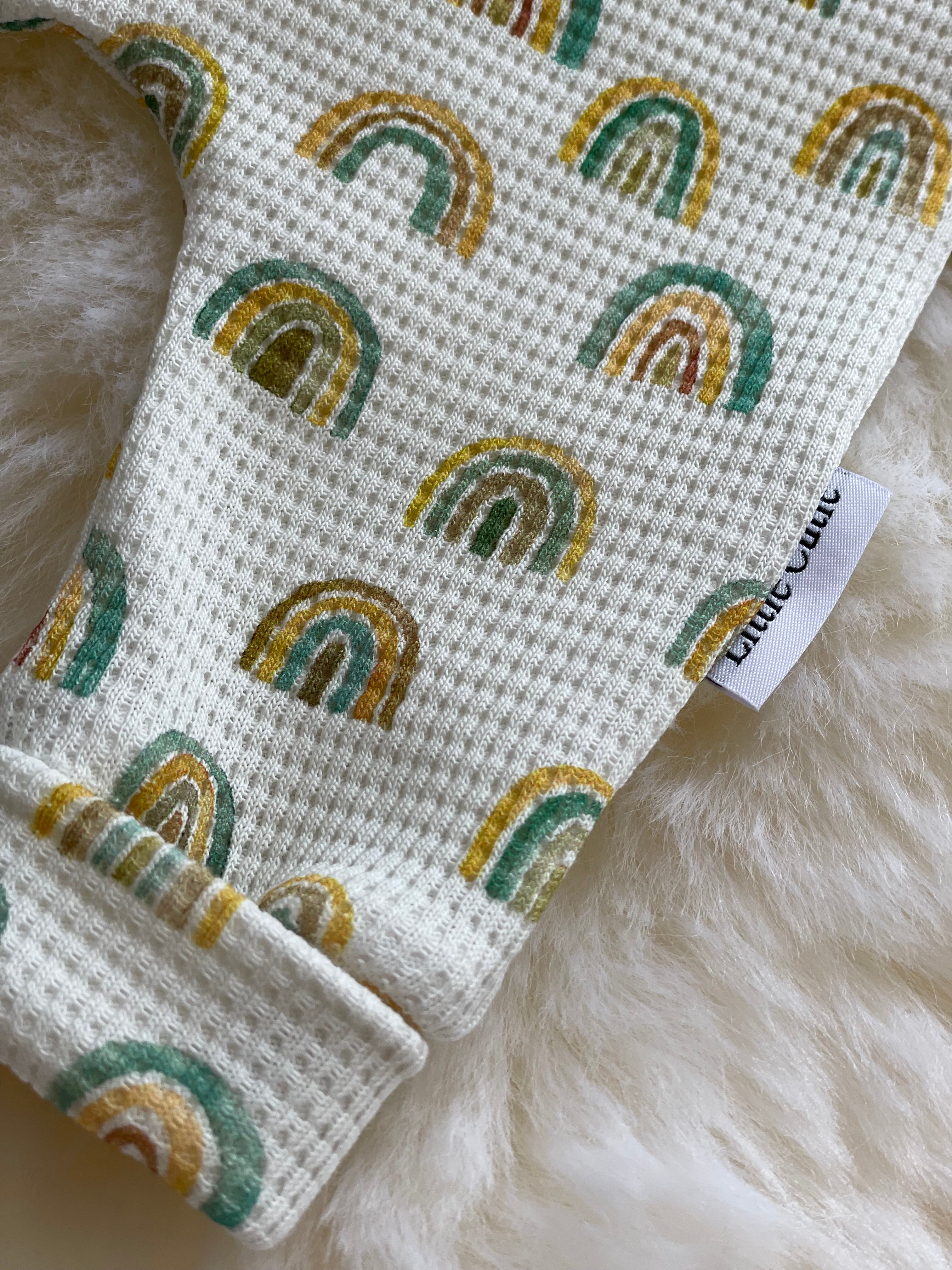 Broekje - Rainbows/waffle - For Your Little Cutie