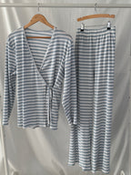Mama Huispak - Dusty Blue Stripe