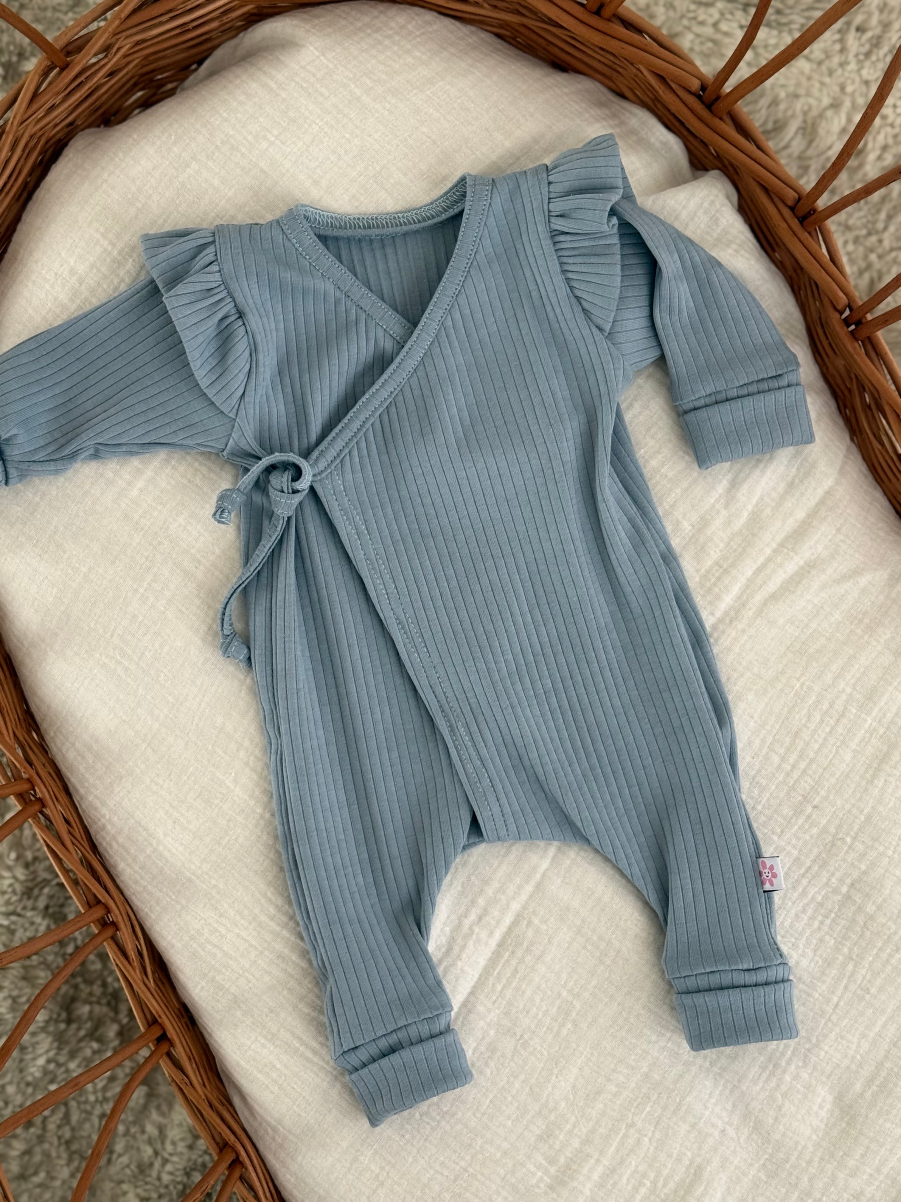 Boxpakje jersey rib - Blauw - For Your Little Cutie