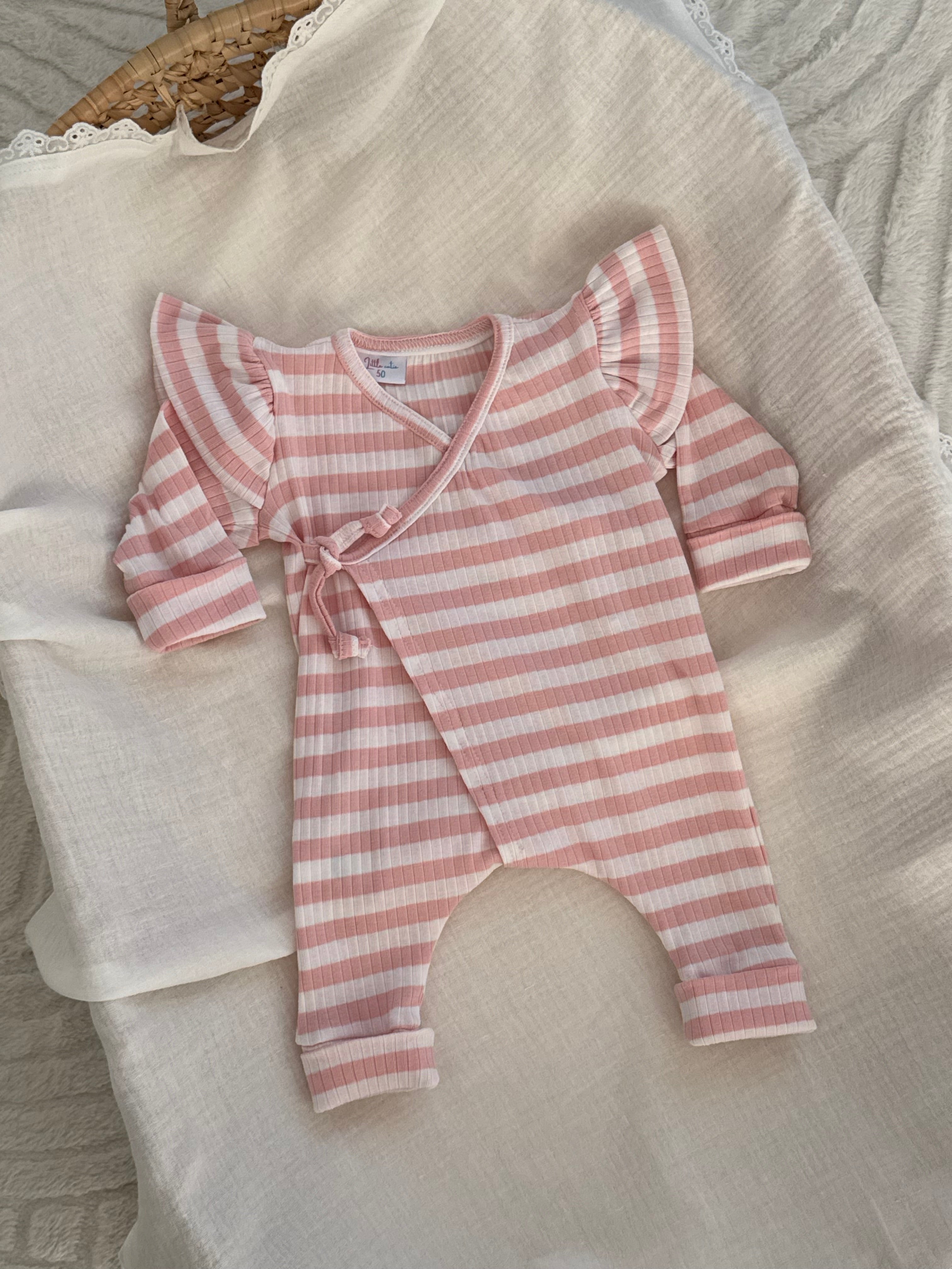 Boxpakje - Roze strip