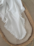 Mousseline Doek - Broderie Off White - For Your Little Cutie