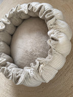 Babynest Dahlia — Linen Strepen - For Your Little Cutie