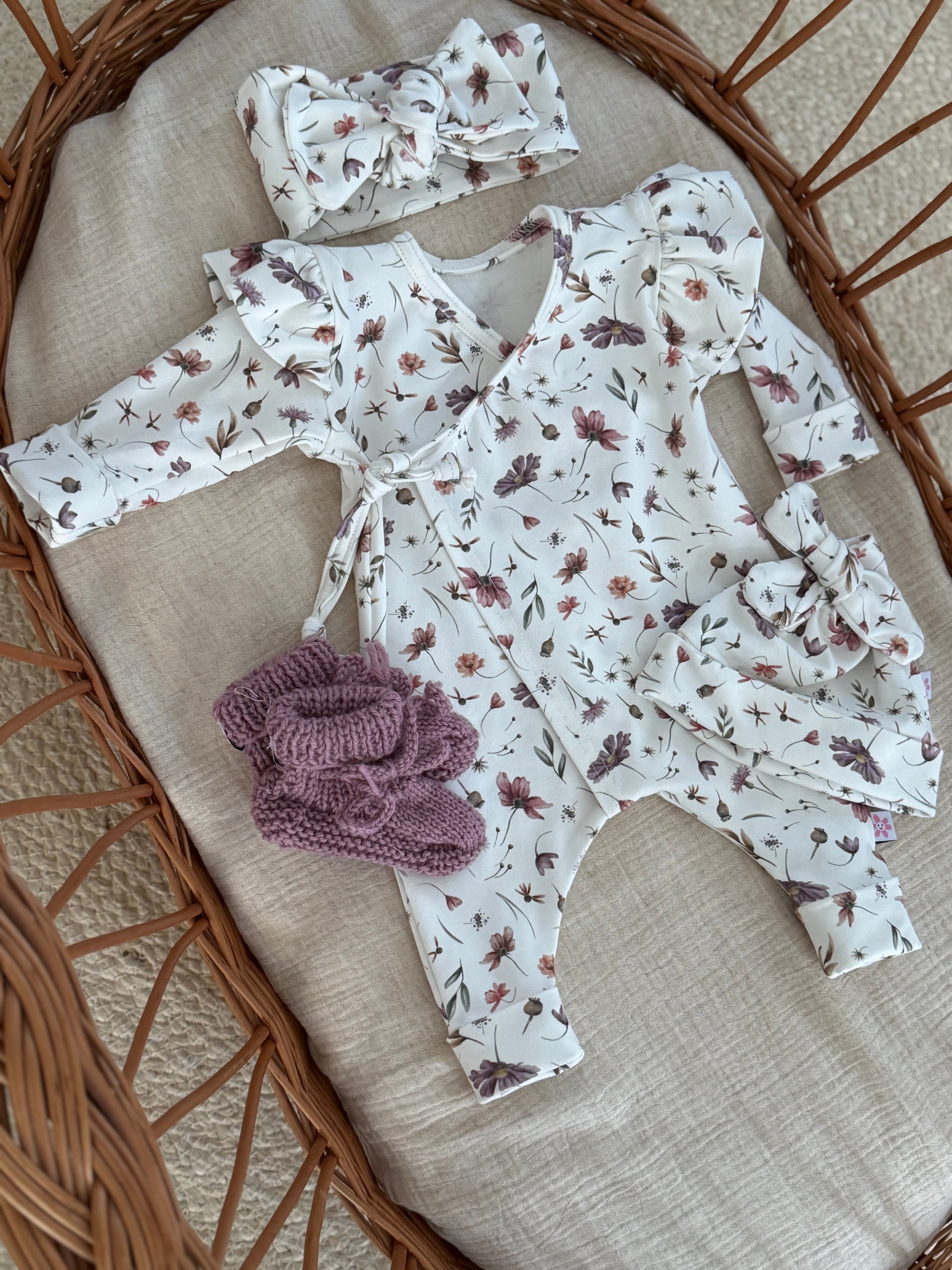 Boxpakje ruffle - floral elin - For Your Little Cutie