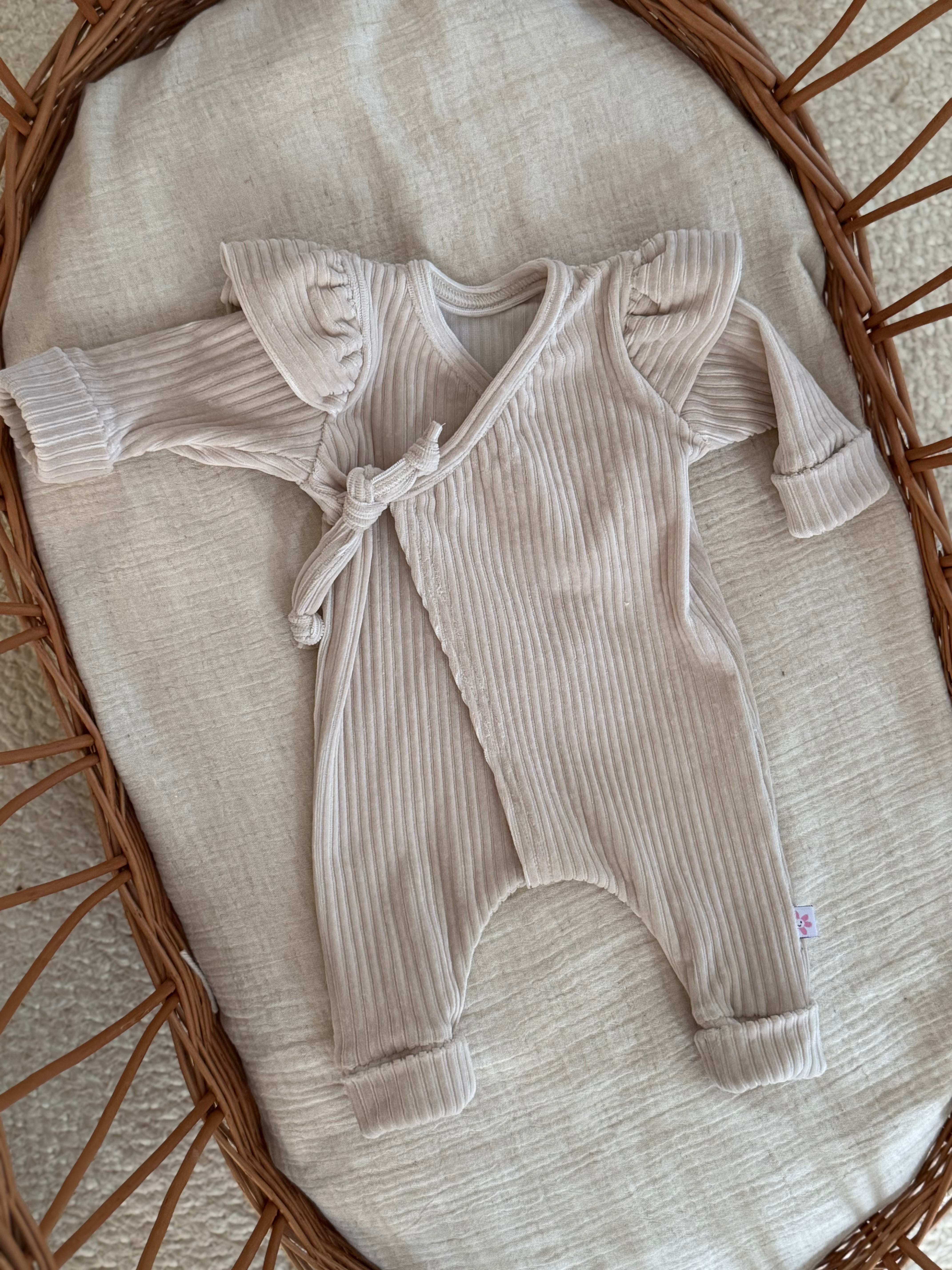 Boxpakje - fluweel rib creme - For Your Little Cutie