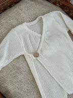 Boxpakje unisex jersey rib - off white - For Your Little Cutie