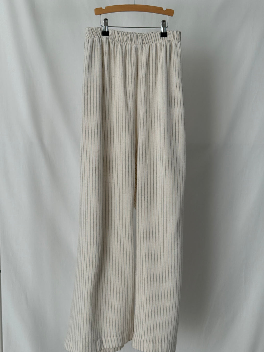 Mama Broek - Linnen Stripe
