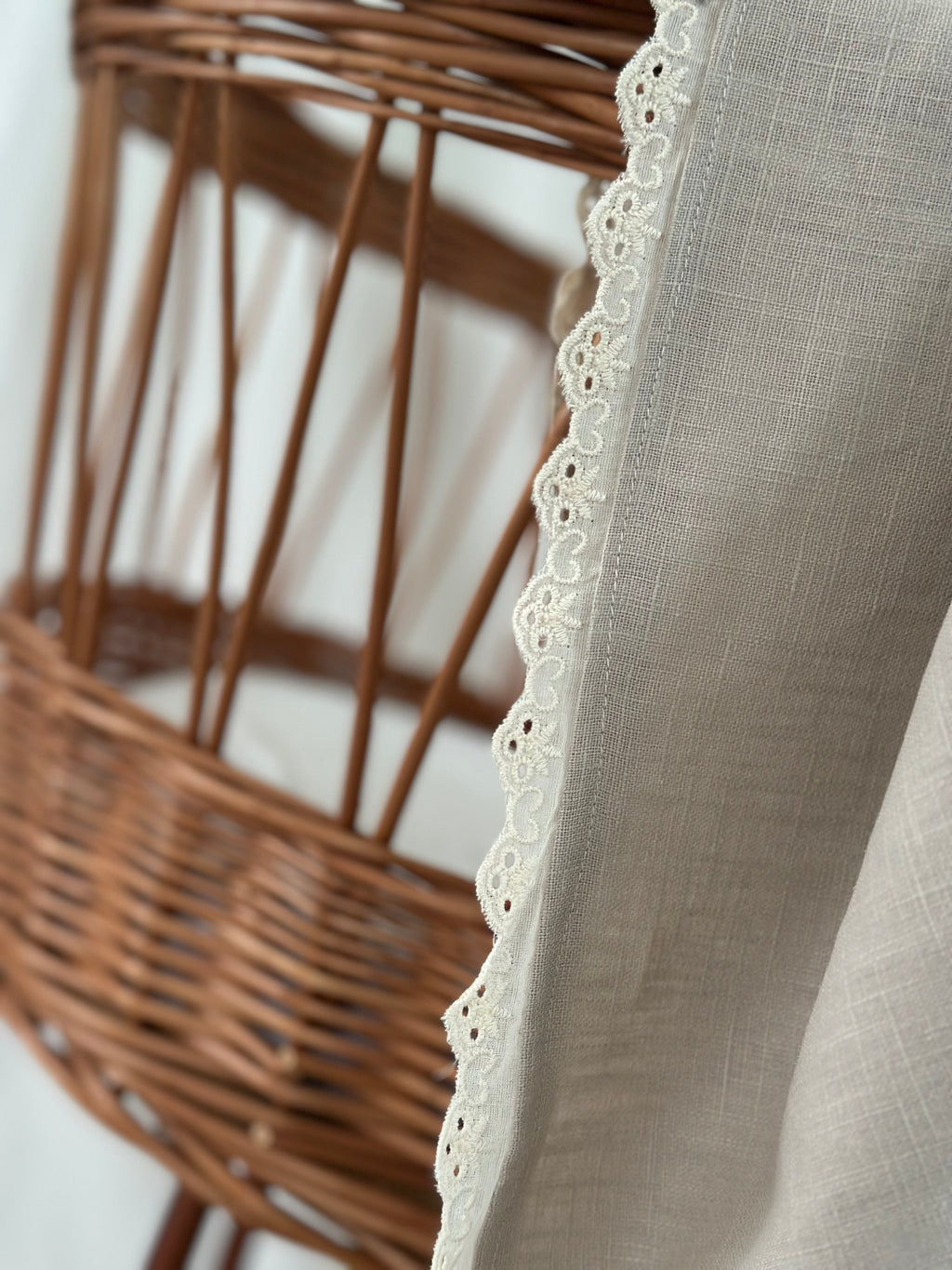 Wikkeldoek Linnen - Broderie Stone