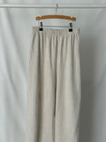 Mama Broek - Linnen Stripe