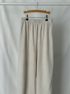 Mama Broek - Linnen Stripe