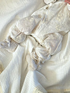 Slofjes - Merino Wol Ecru - For Your Little Cutie