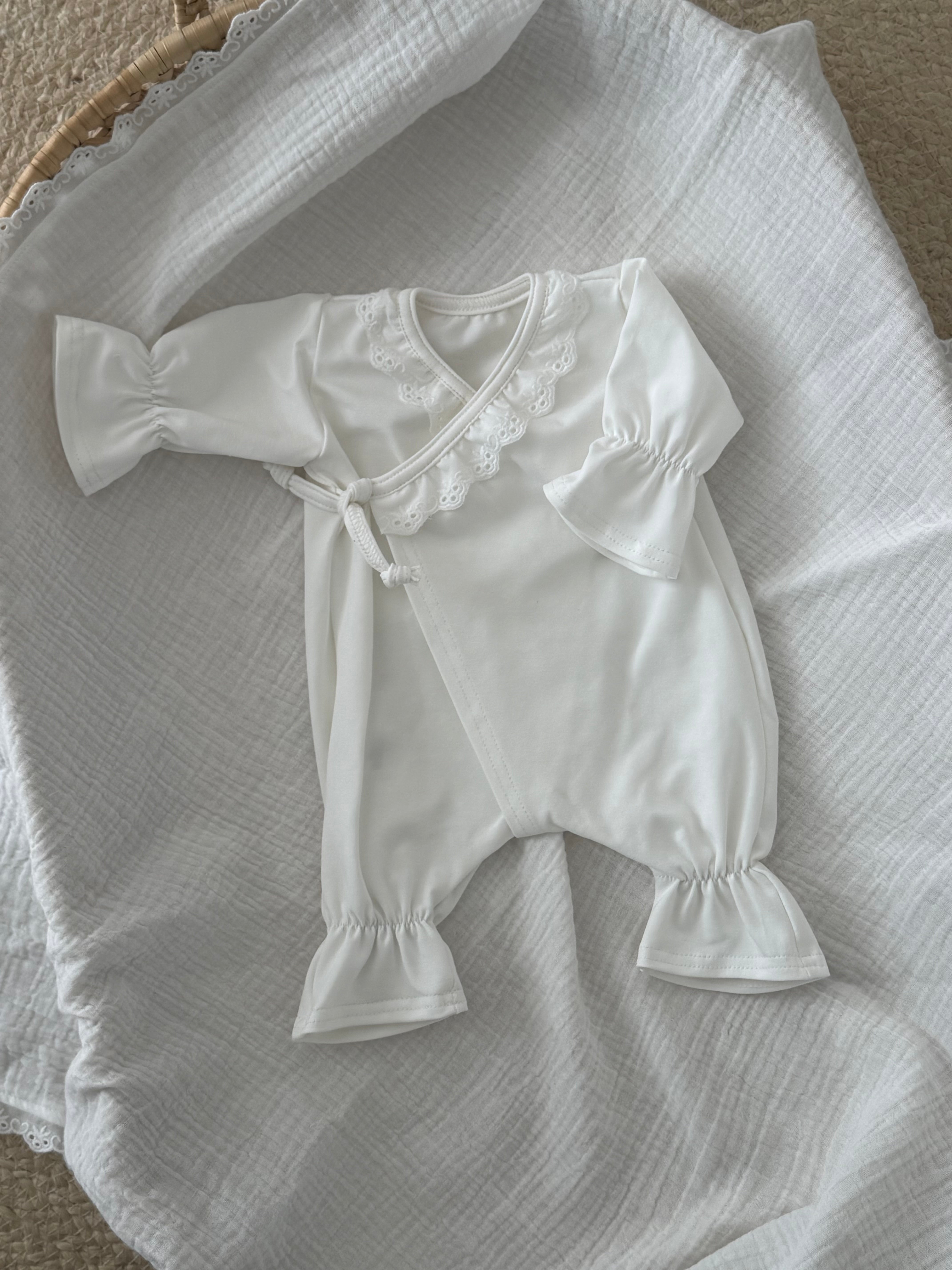 Boxpakje Dahlia - Broderie Off White