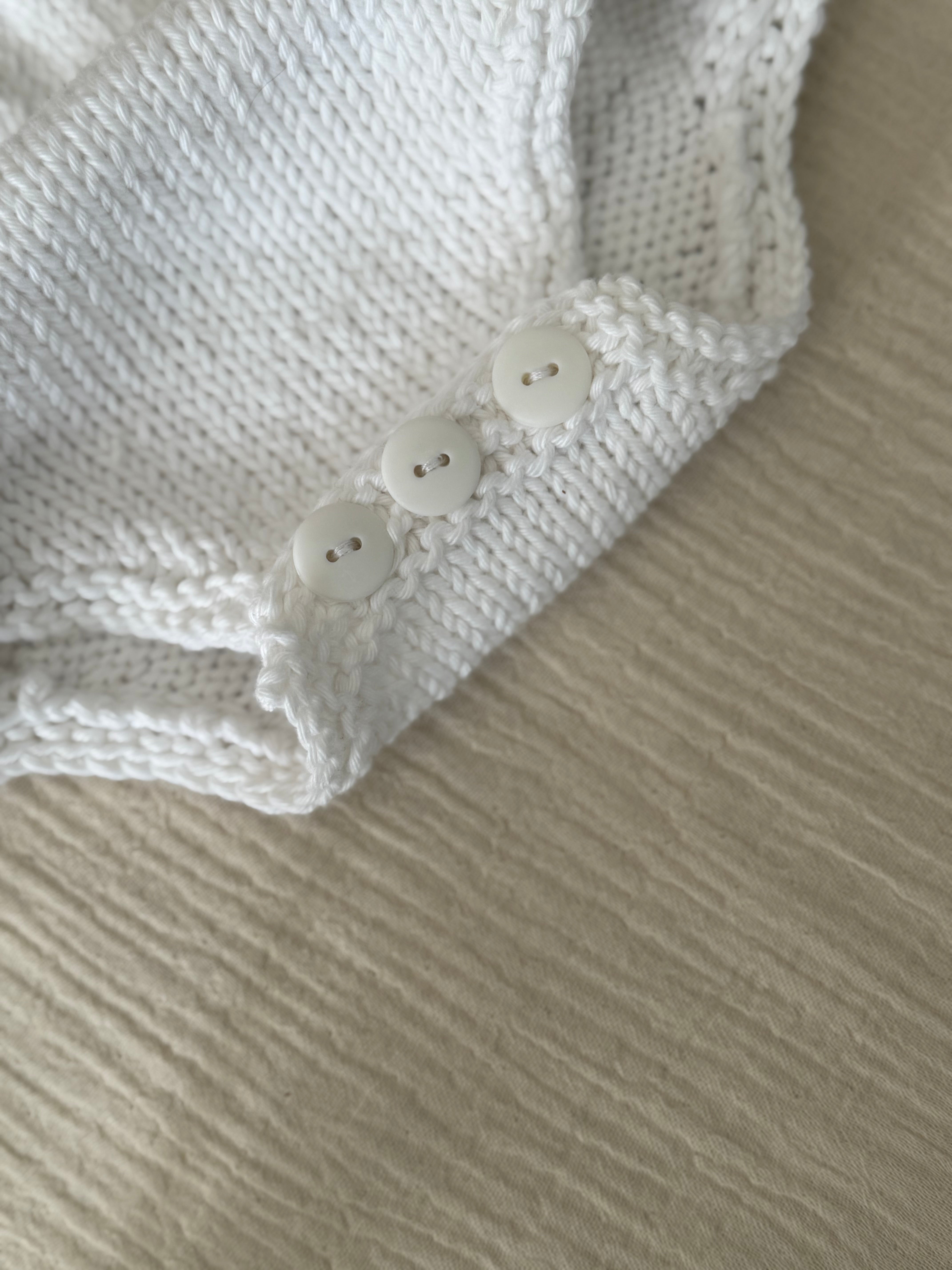 Pakje Dahlia — Gehaakt Wit/Ecru - For Your Little Cutie