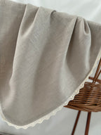 Wikkeldoek Linnen - Broderie Stone