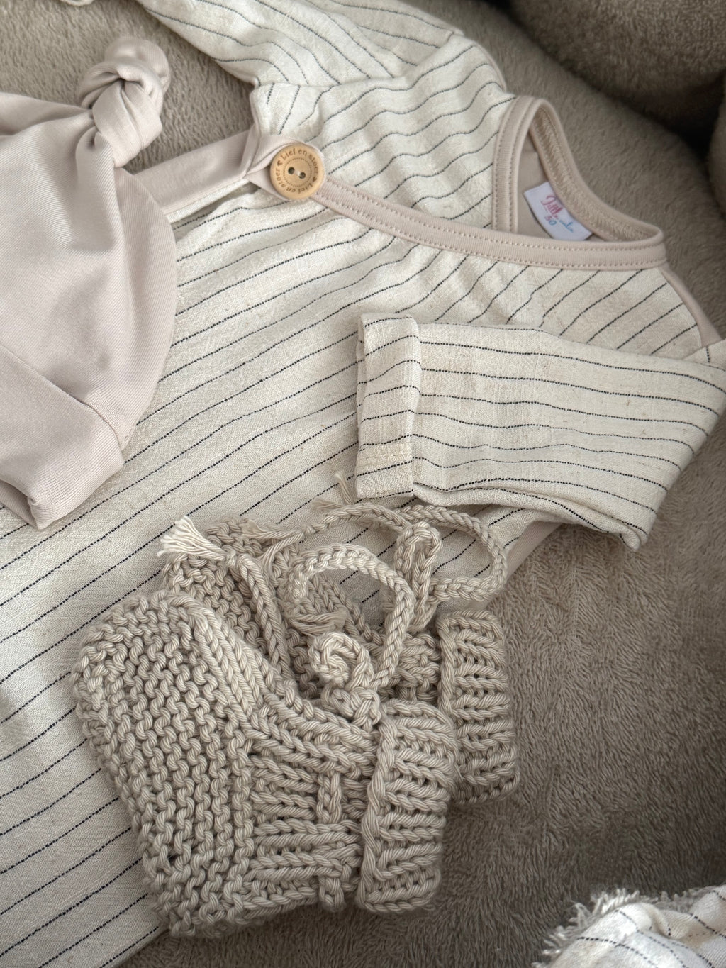 Newborn set 4 delig - Dahlia Strepen - For Your Little Cutie