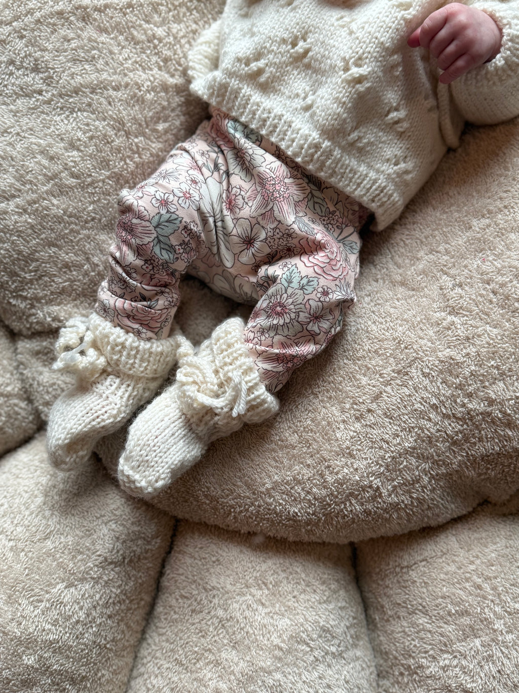 Broekje - Pink Flower - For Your Little Cutie