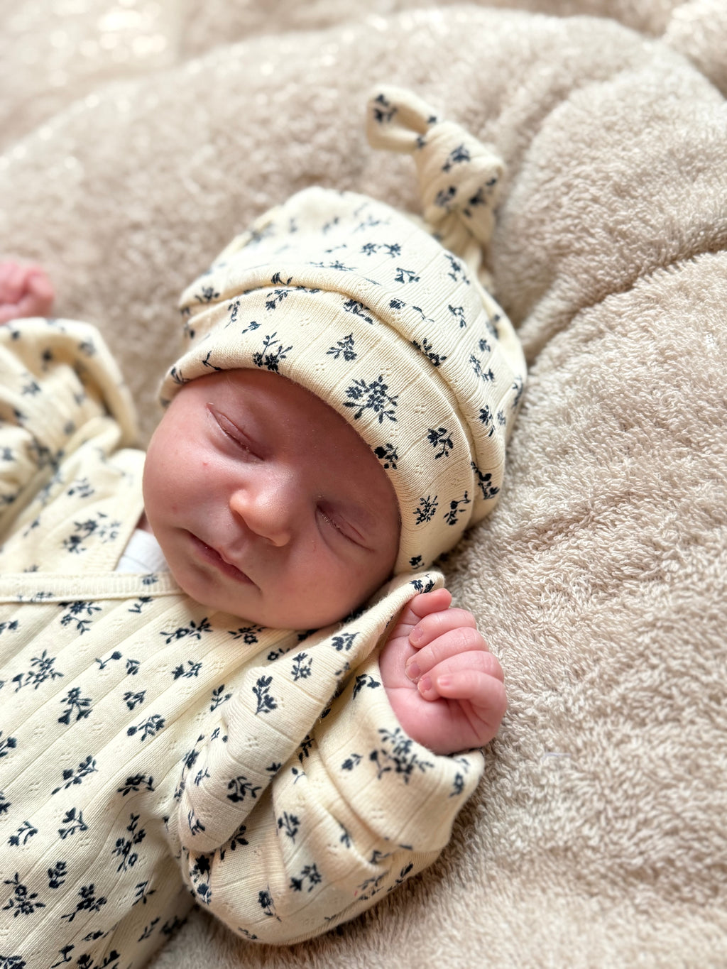 Mutsje Pointelle mini flower - For Your Little Cutie