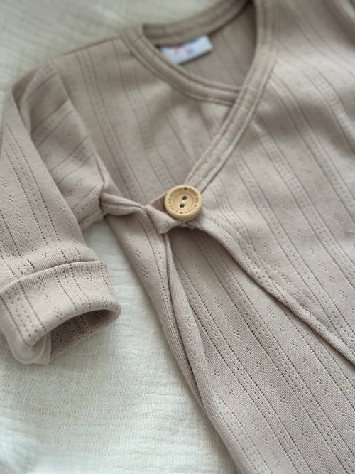 Boxpakje Unisex - Ajour De Luxe Sand - For Your Little Cutie