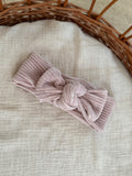 Haarbandje - fluweel zalm - For Your Little Cutie