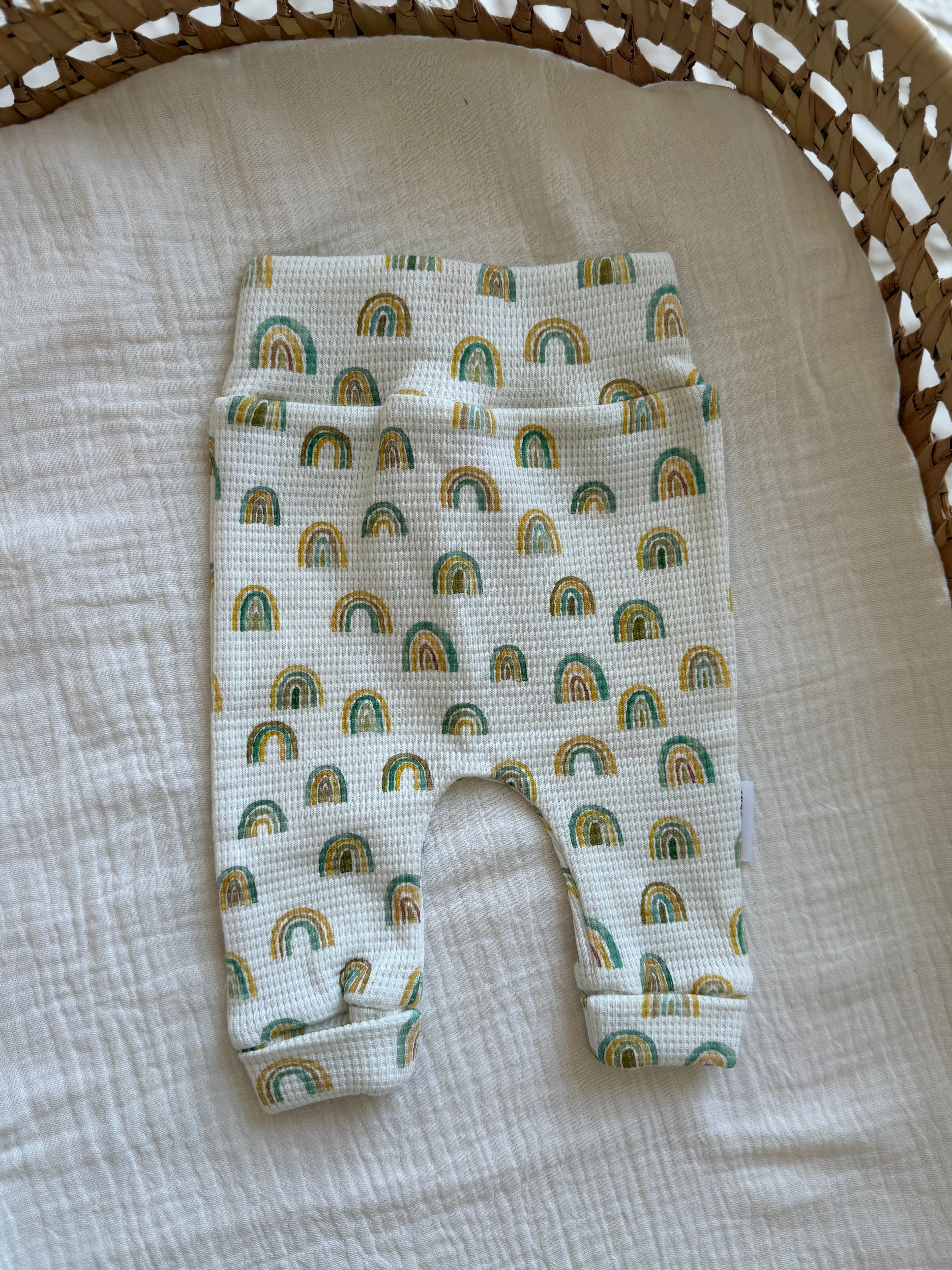 Broekje - Rainbows/waffle - For Your Little Cutie