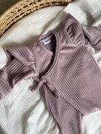 Boxpakje - fluweel rib lila - For Your Little Cutie