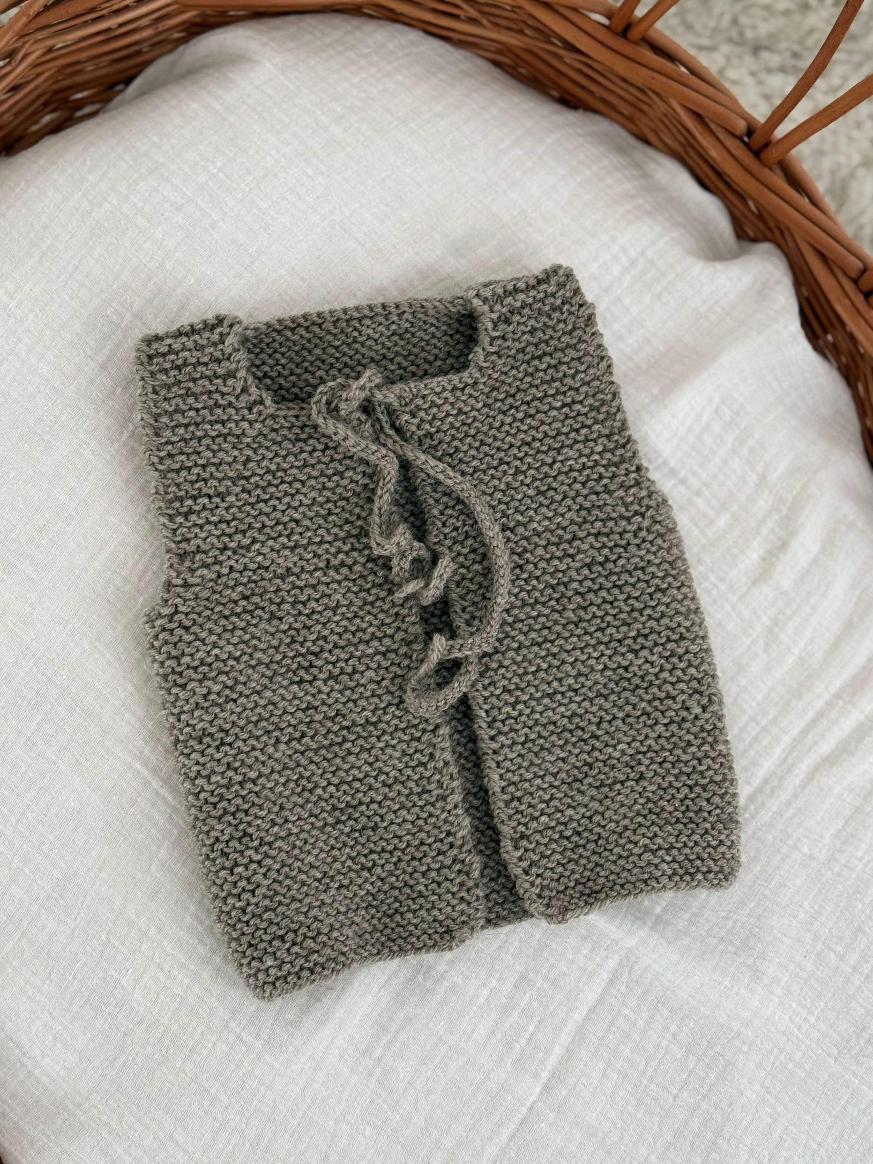 Gilletje merino wol unisex - taupe - For Your Little Cutie