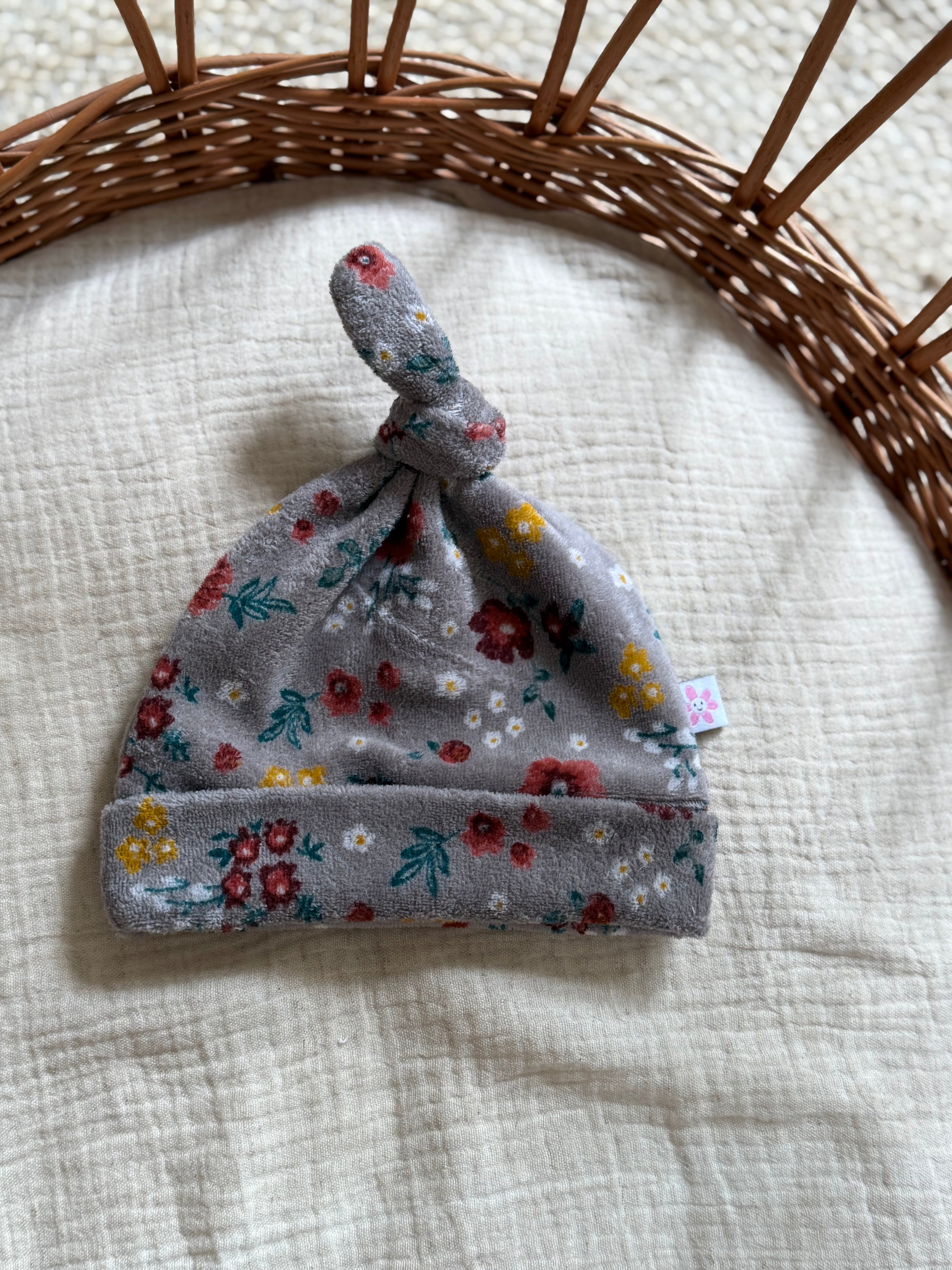 Mutsje - Limited edition velours flower - For Your Little Cutie