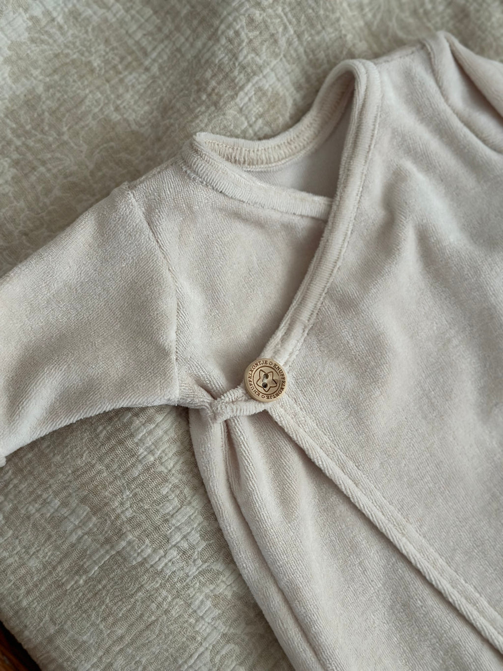 Boxpakje unisex - velours creme - For Your Little Cutie