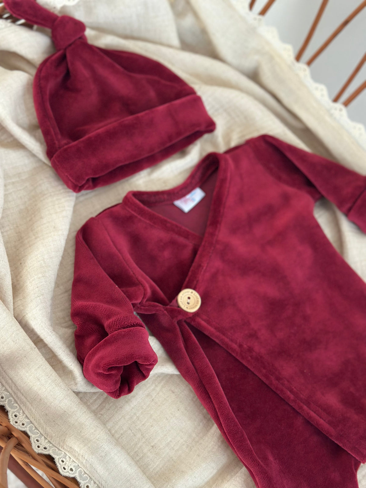 Boxpakje Unisex - Burgundy Velours