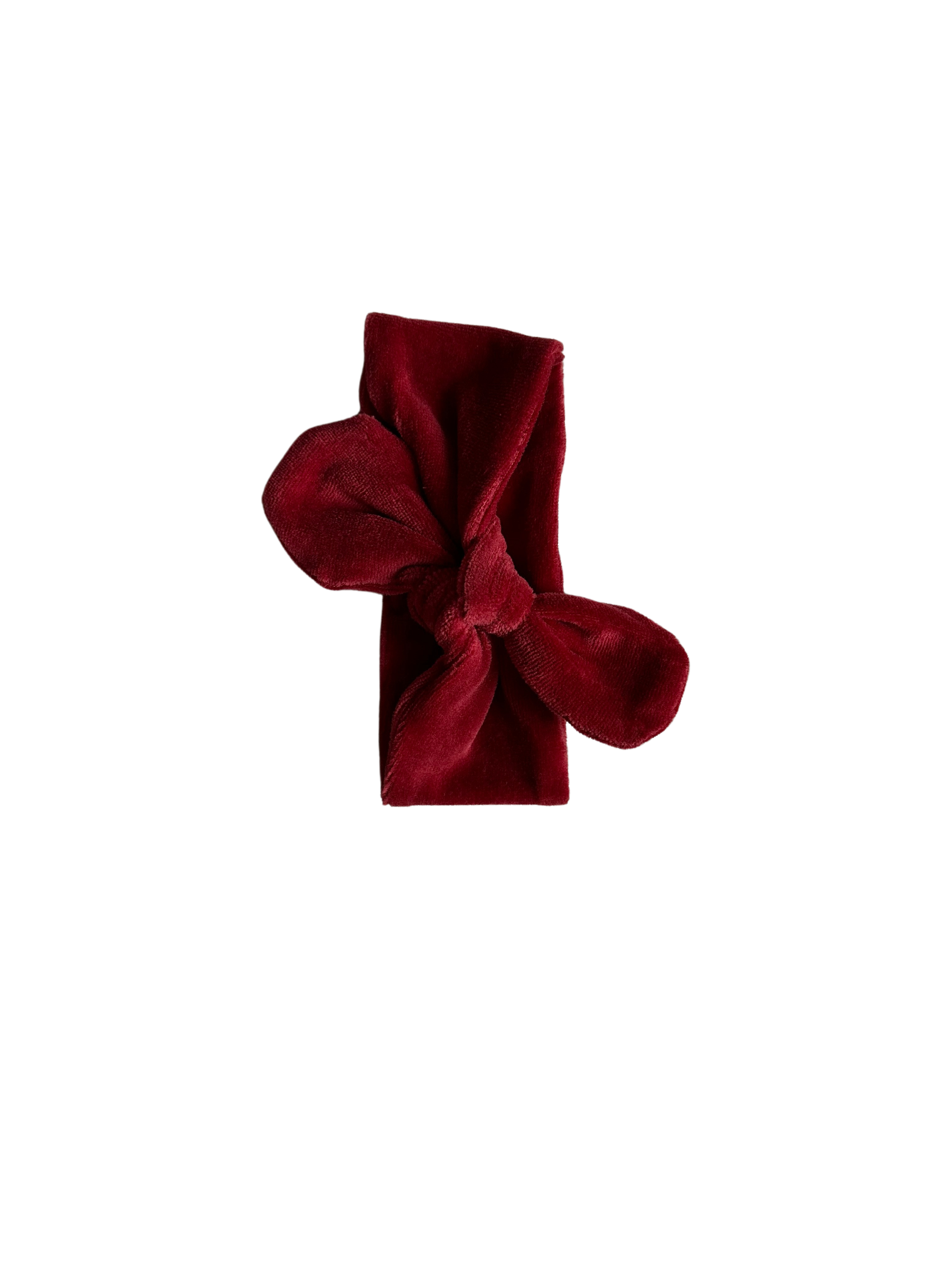 Haarbandje - Velours red - For Your Little Cutie